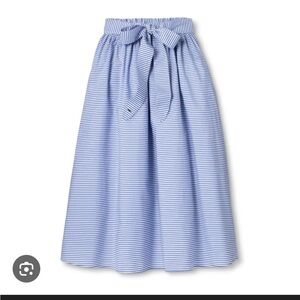 Vineyard Vines for Target skirt. Blue and white striped. Unworn. Size XS